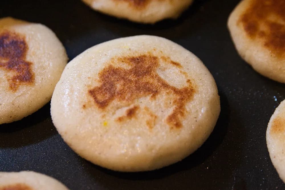 Arepas — traditional Colombia dish