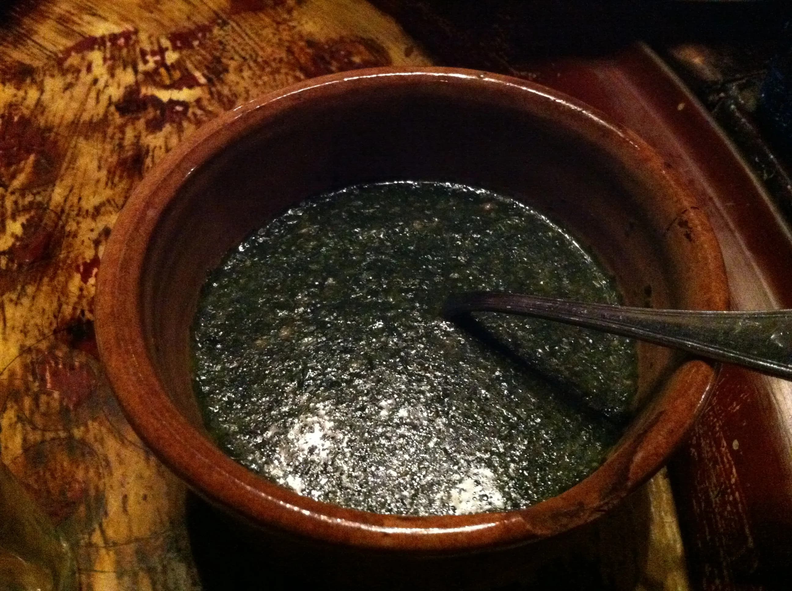 Molokhia — traditional Egypt dish