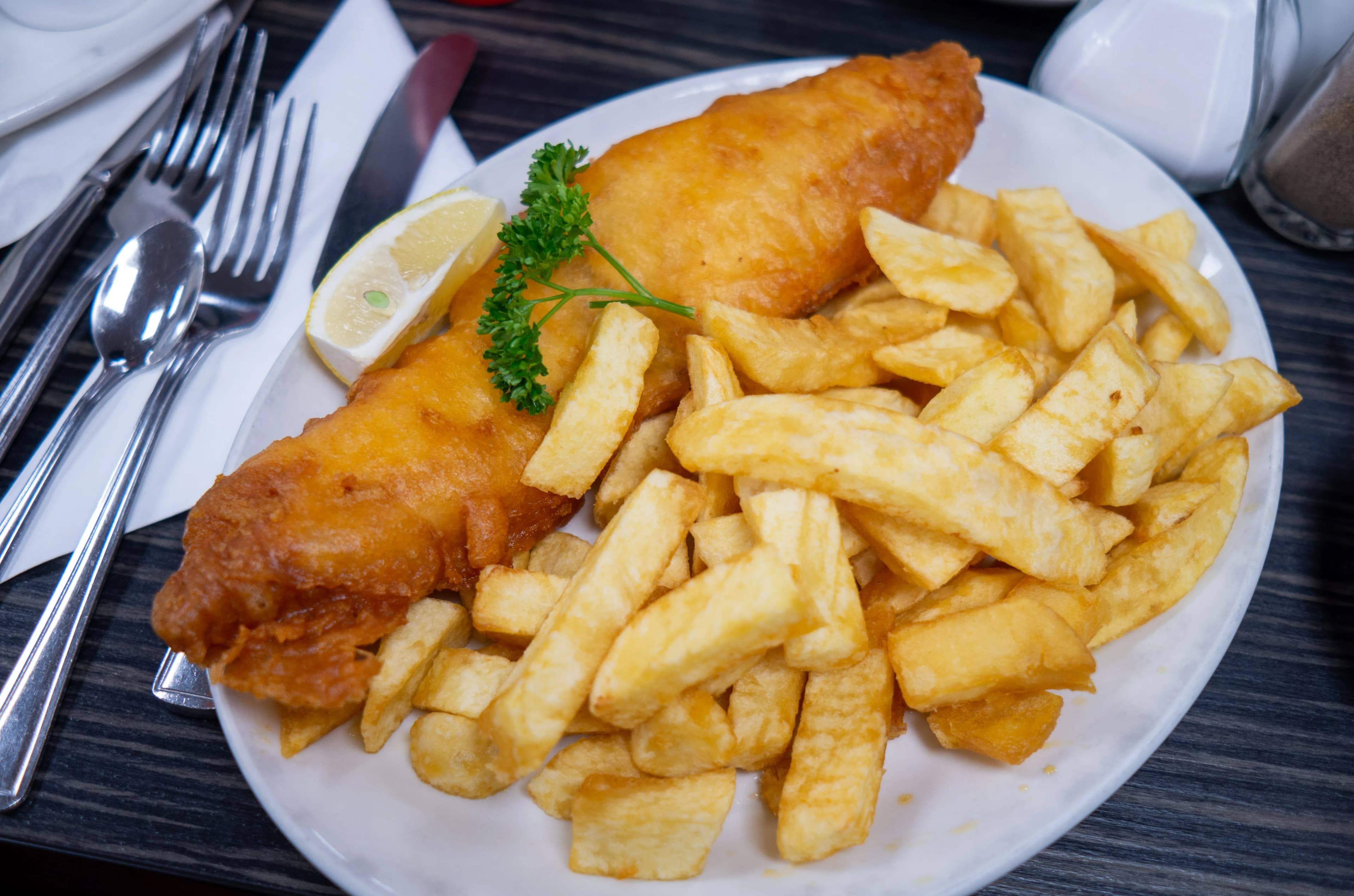 Fish and Chips — traditional United Kingdom dish