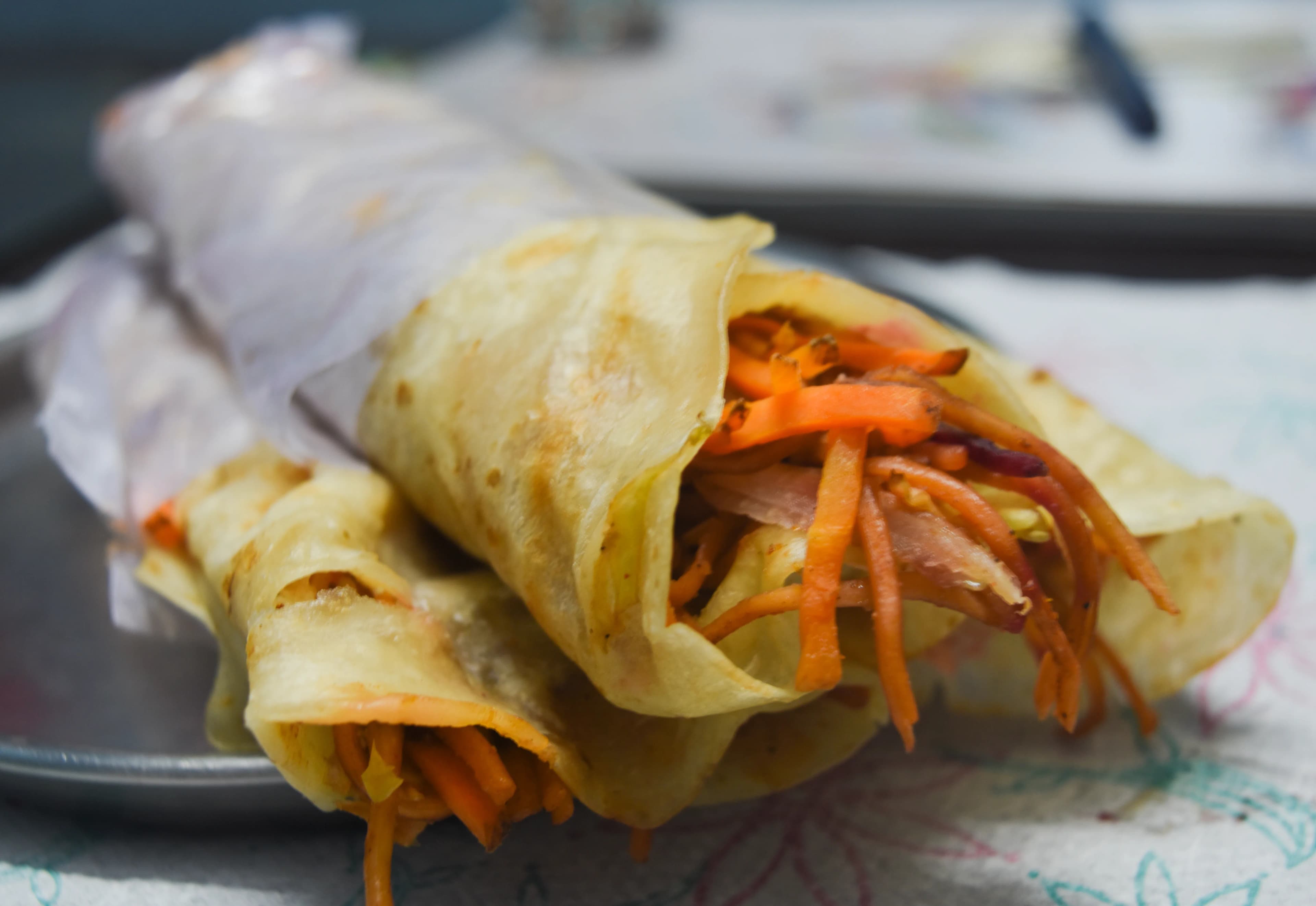 Kati Roll — traditional India dish