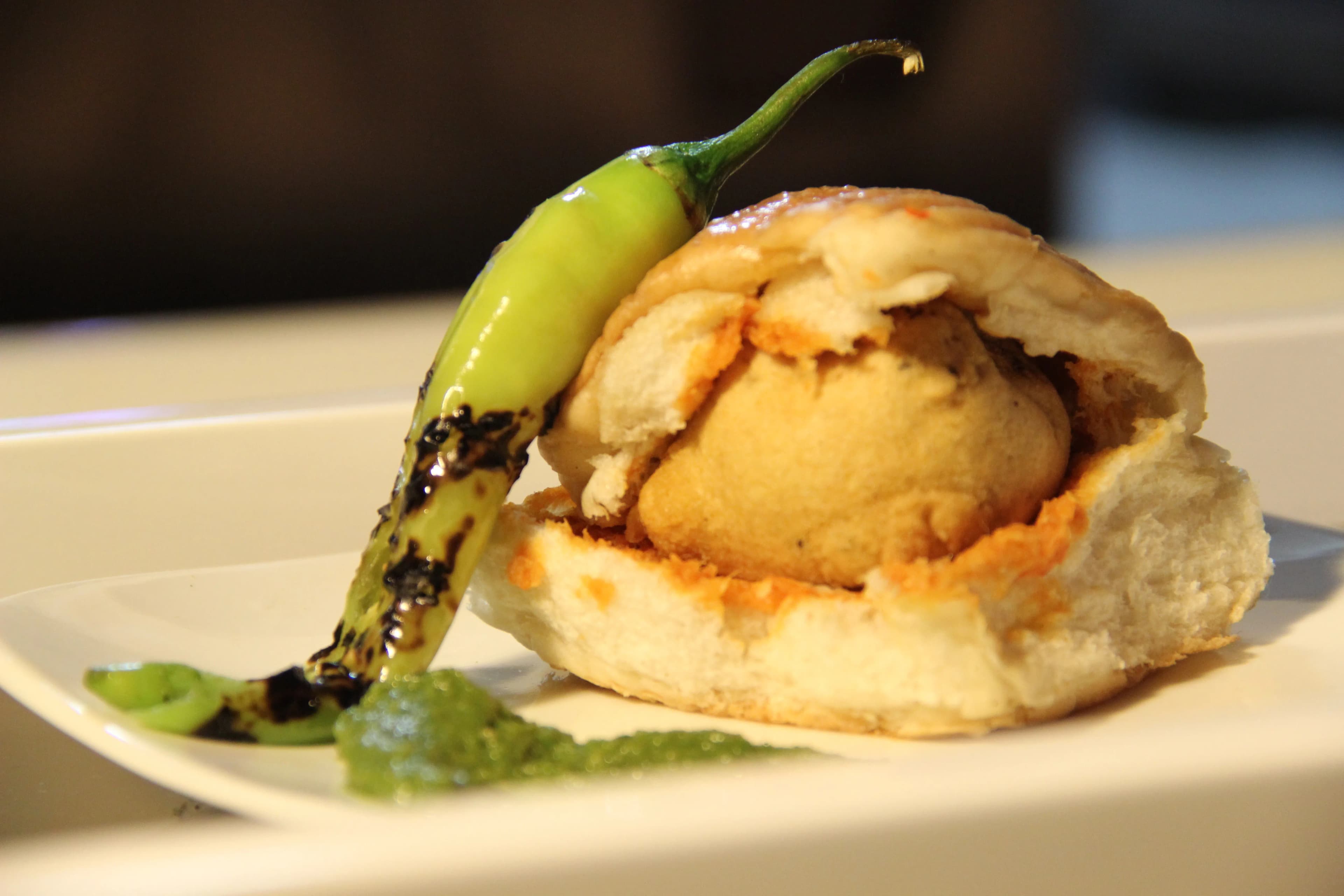 Vada Pav — traditional India dish