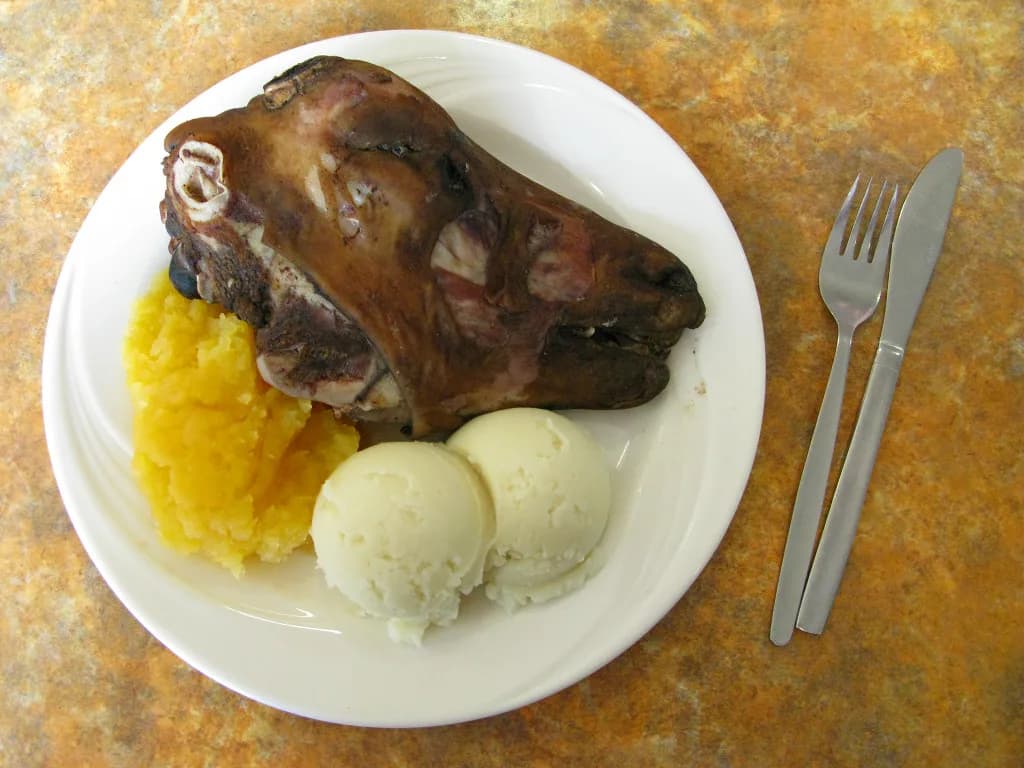 Svið — traditional Iceland dish