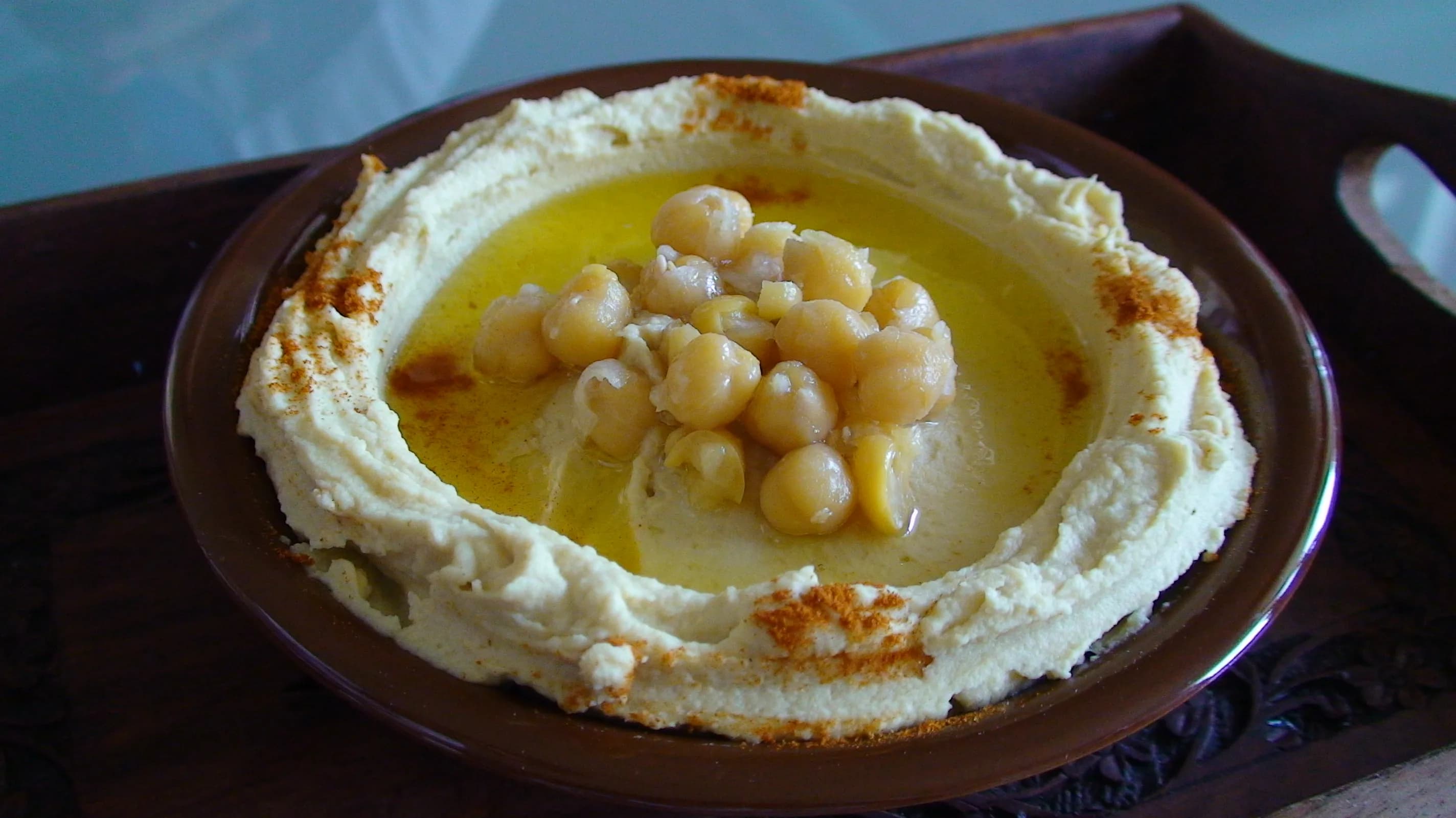 Hummus — traditional Jordan dish