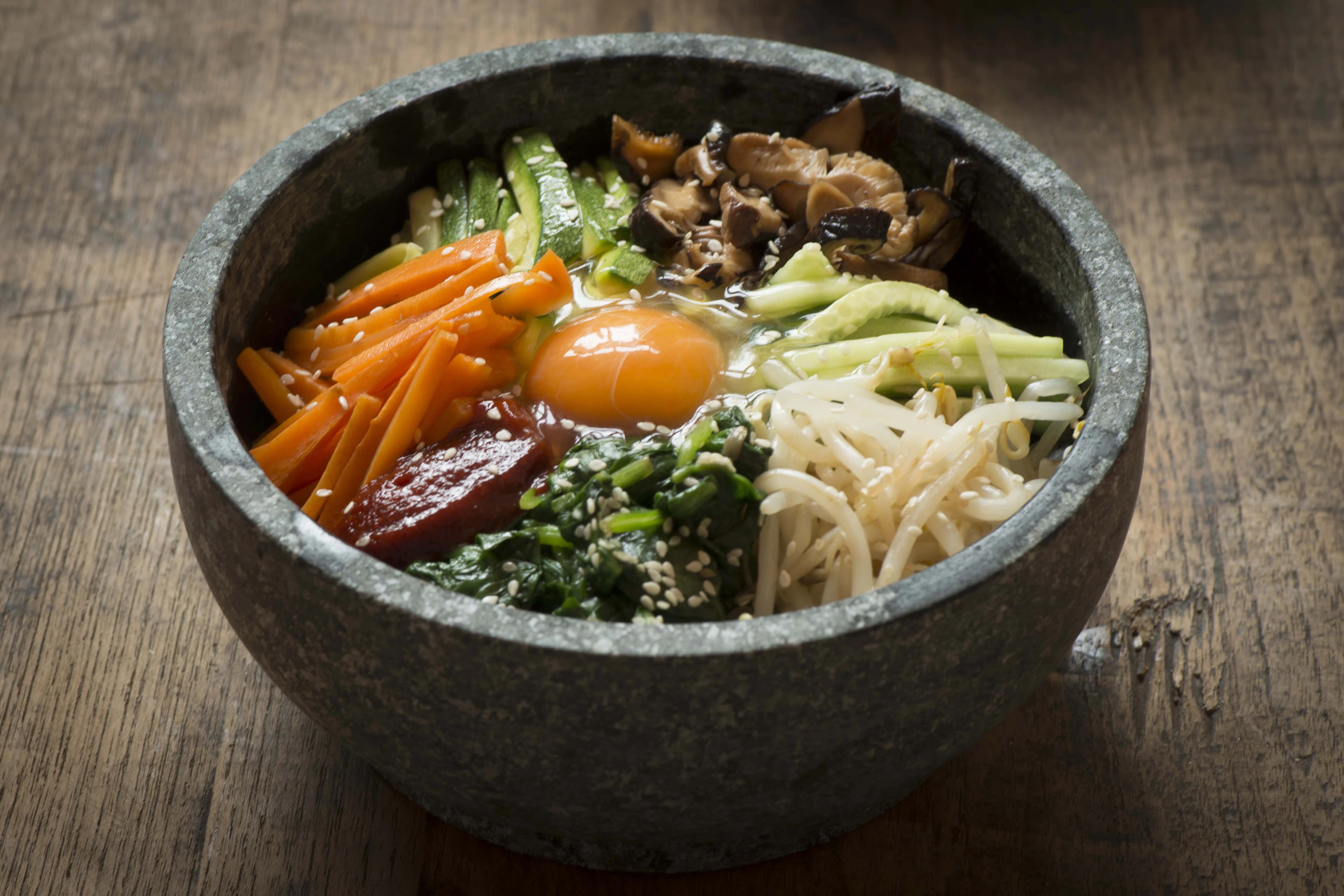 Bibimbap — traditional South Korea dish