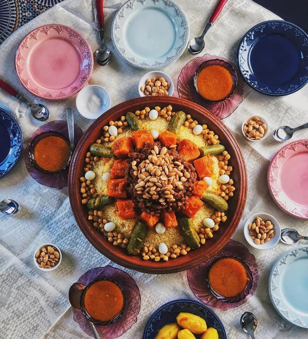 Couscous — traditional Morocco dish