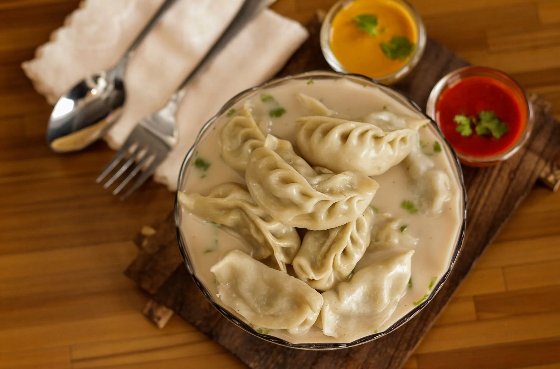 Momo — traditional Nepal dish