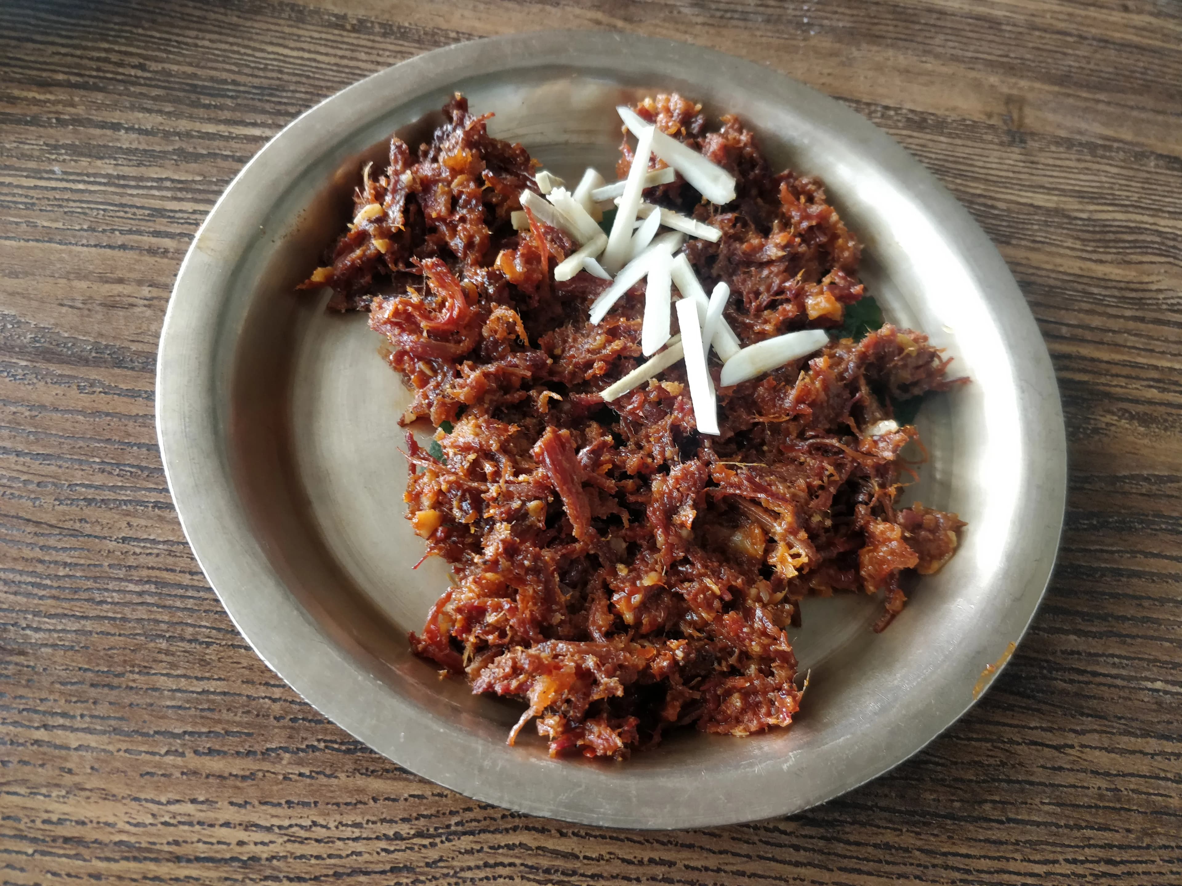Sukuti — traditional Nepal dish