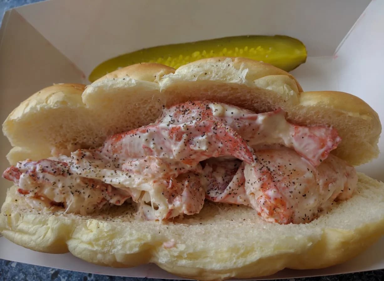 Lobster Roll — traditional United States dish