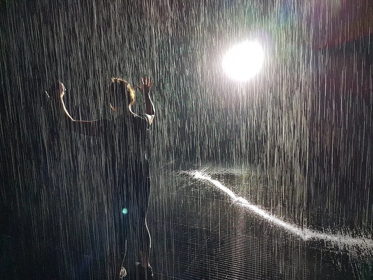 Rain Room in United Arab Emirates