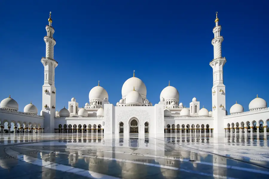 Sheikh Zayed Grand Mosque in United Arab Emirates