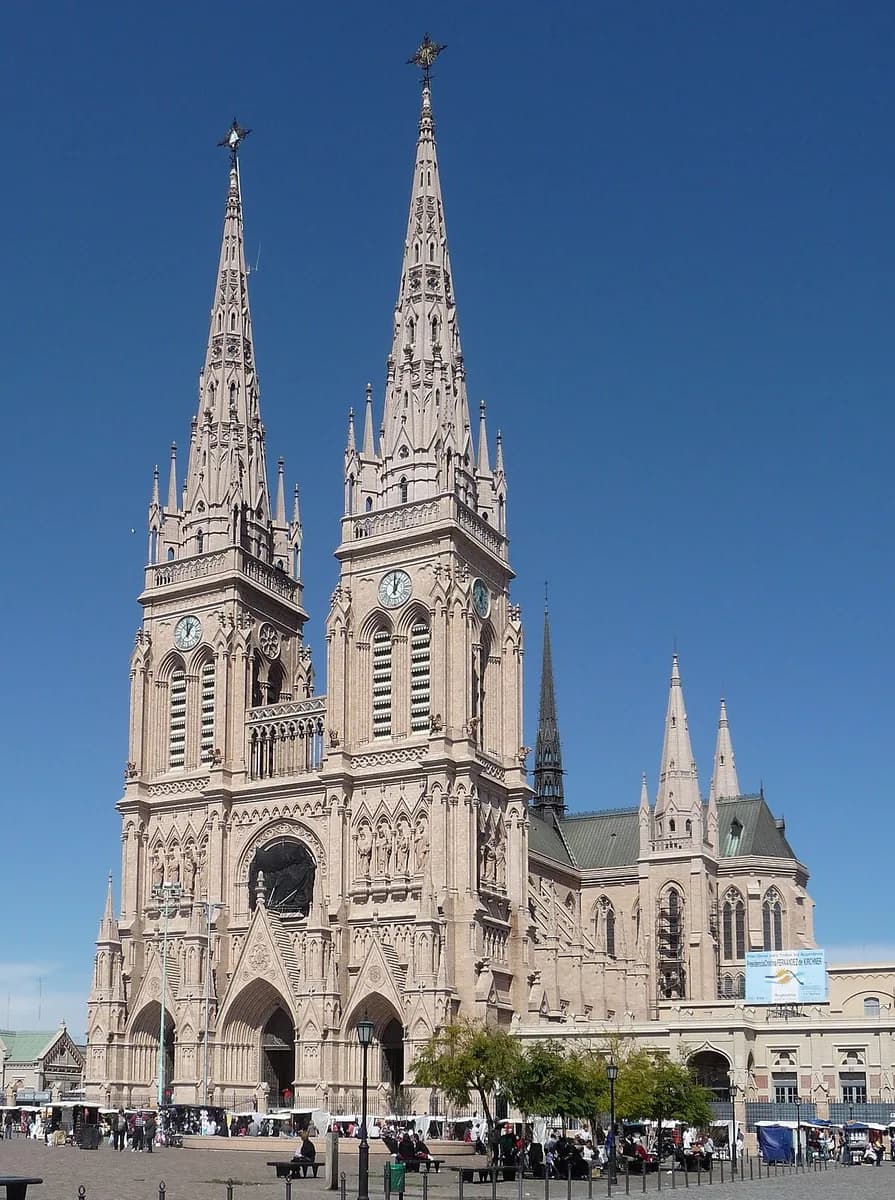 Basilica of Our Lady of Luján in Argentina
