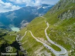 Großglockner Hochalpenstraße in Austria