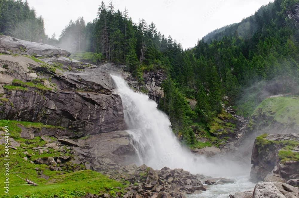 Krimmler Wasserfälle in Austria
