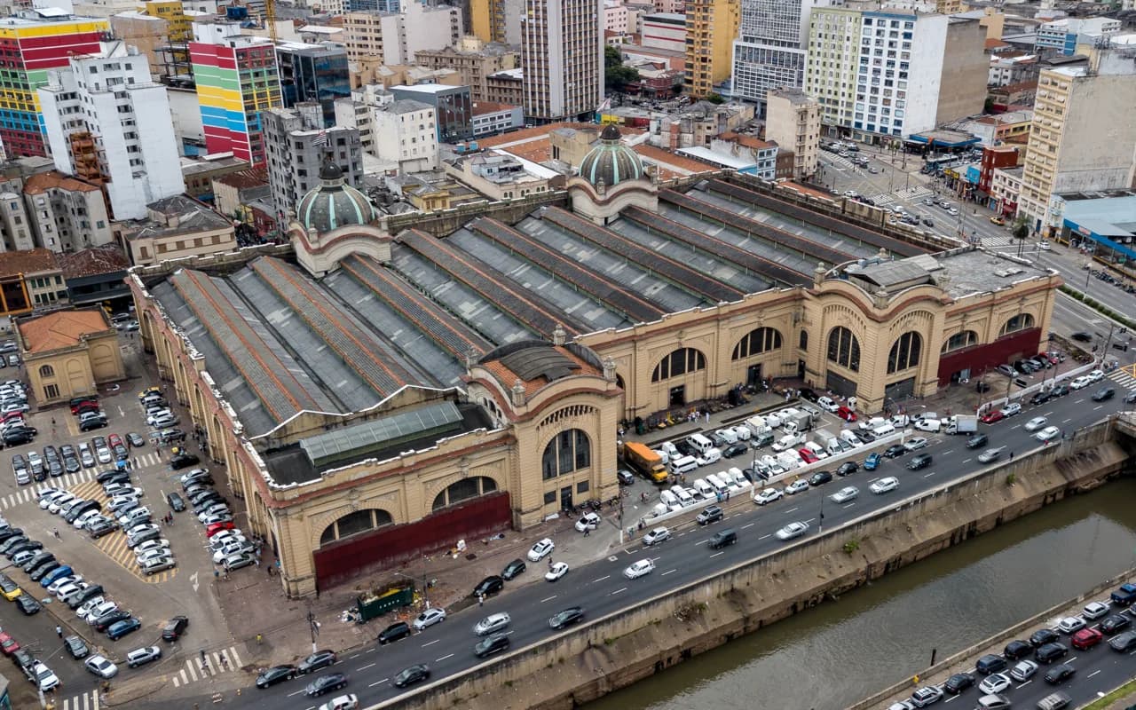 Mercado Municipal Paulistano in Brazil