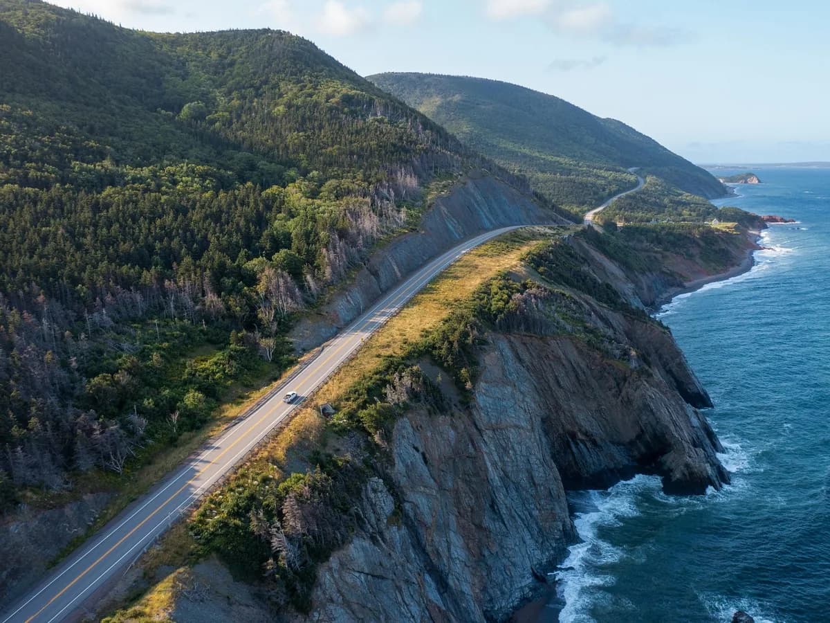Cabot Trail in Canada