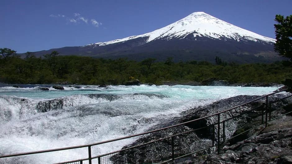 Saltos del Petrohué in Chile