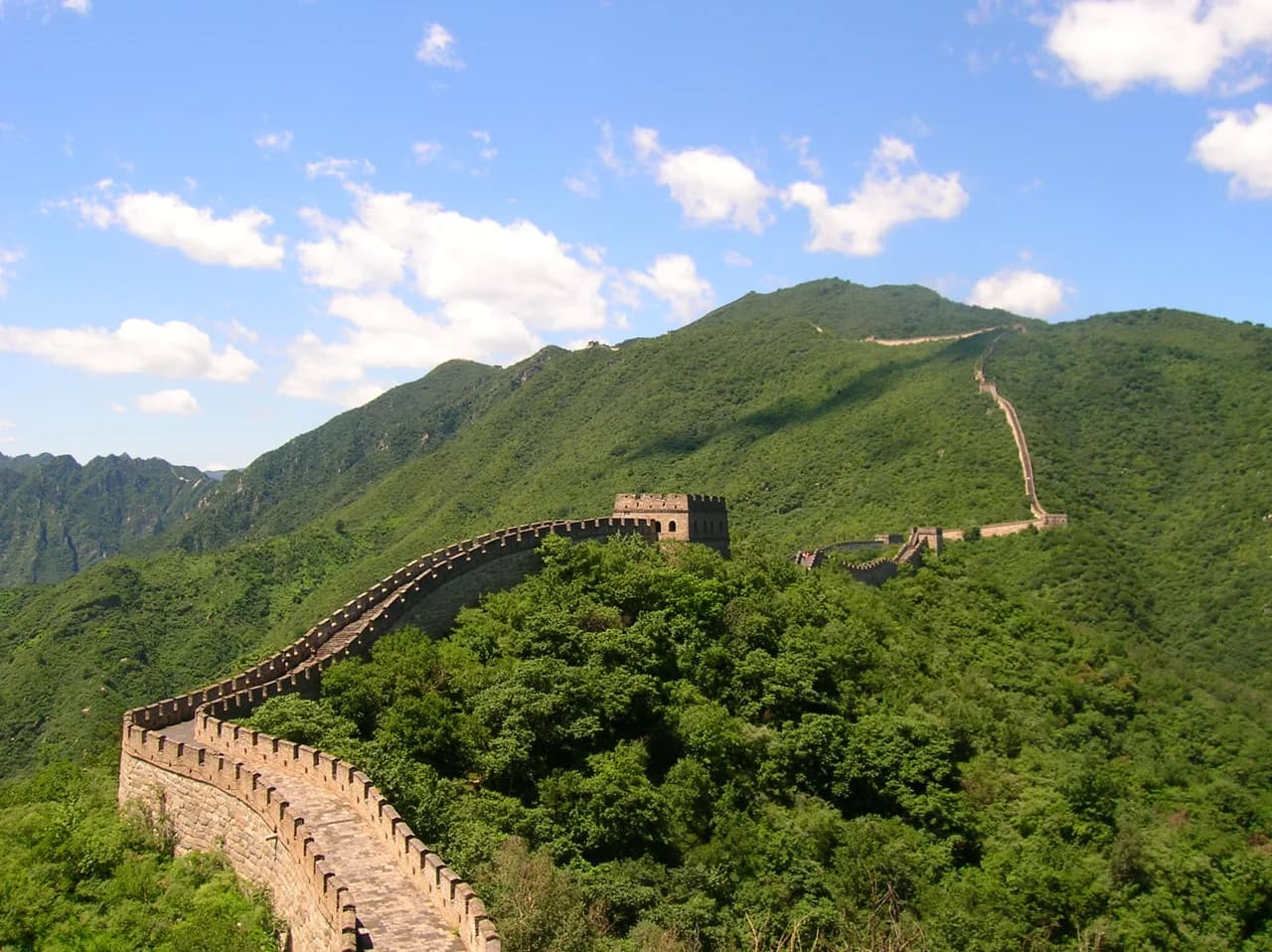 Great Wall Mutianyu in China