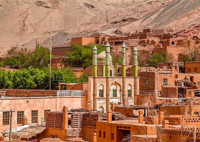 Old City of Kashgar in China