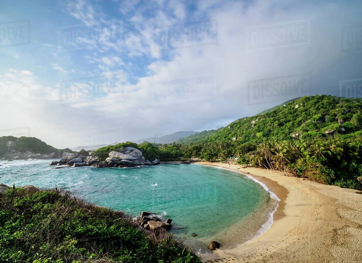 Cabo San Juan del Guía in Colombia