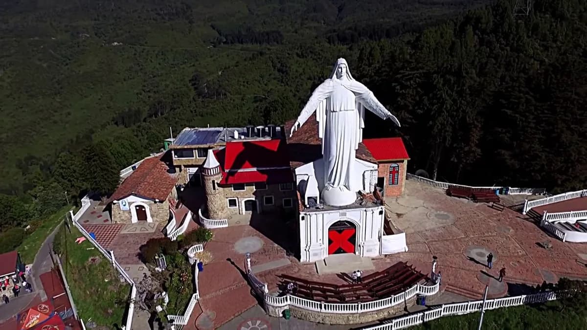 Cerro de Guadalupe in Colombia
