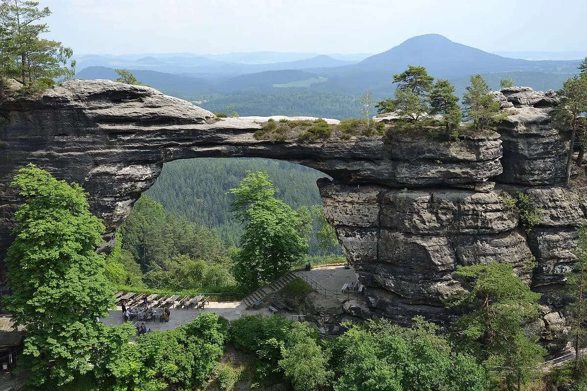 Pravčická brána in Czechia