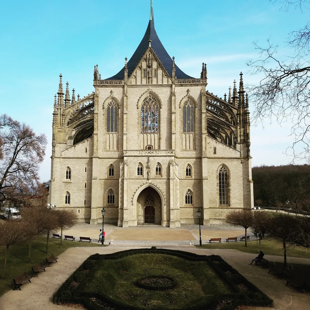 Saint Barbara Church in Czechia