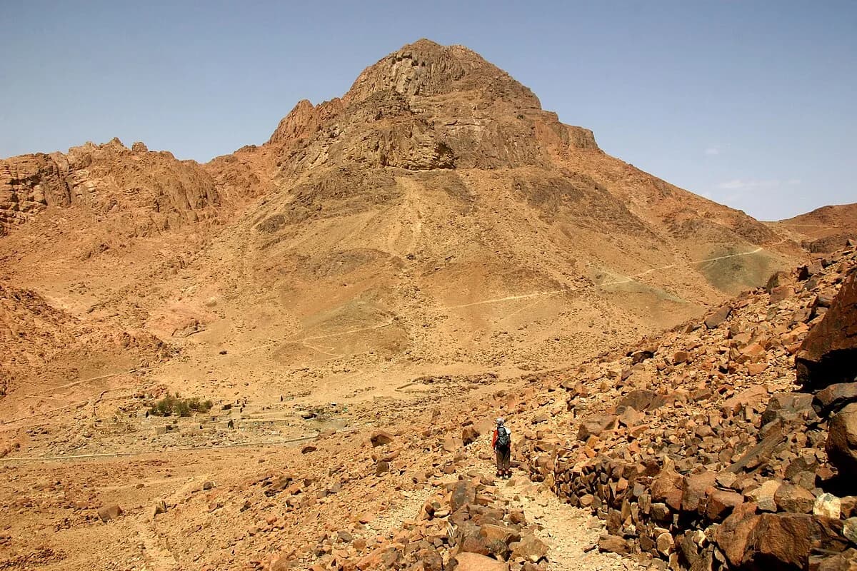 Mount Sinai in Egypt