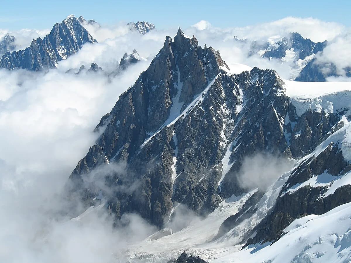 Aiguille du Midi in France