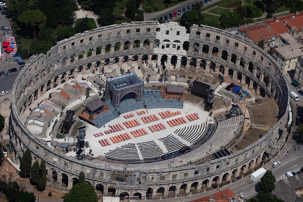 Pula Arena in Croatia
