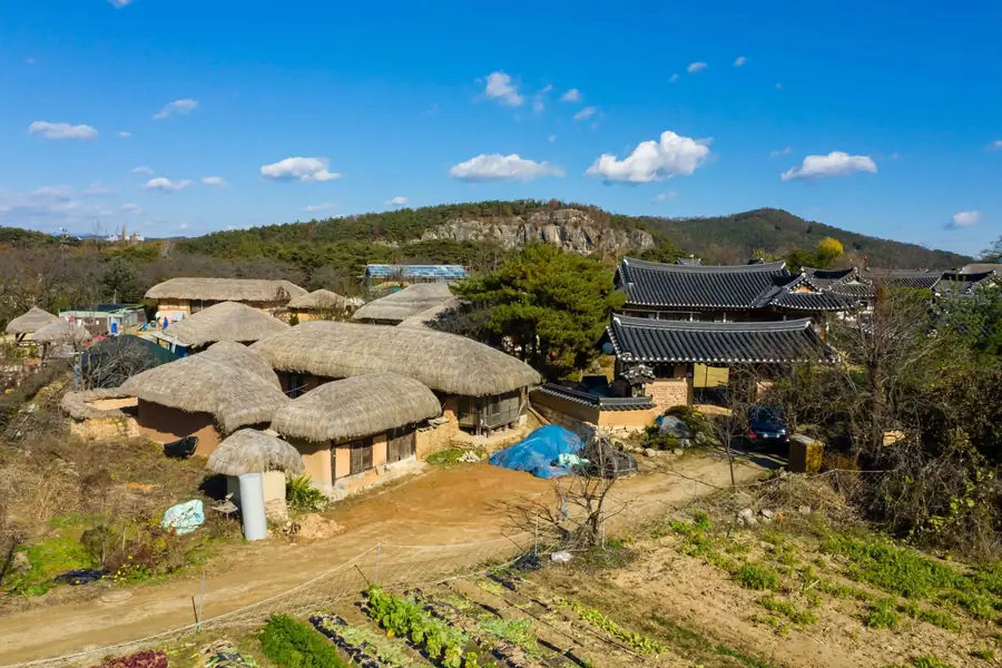 Hahoe Folk Village in South Korea