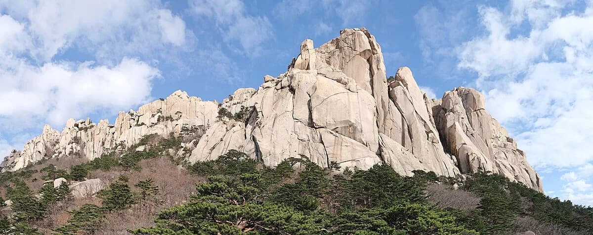 Seoraksan National Park in South Korea