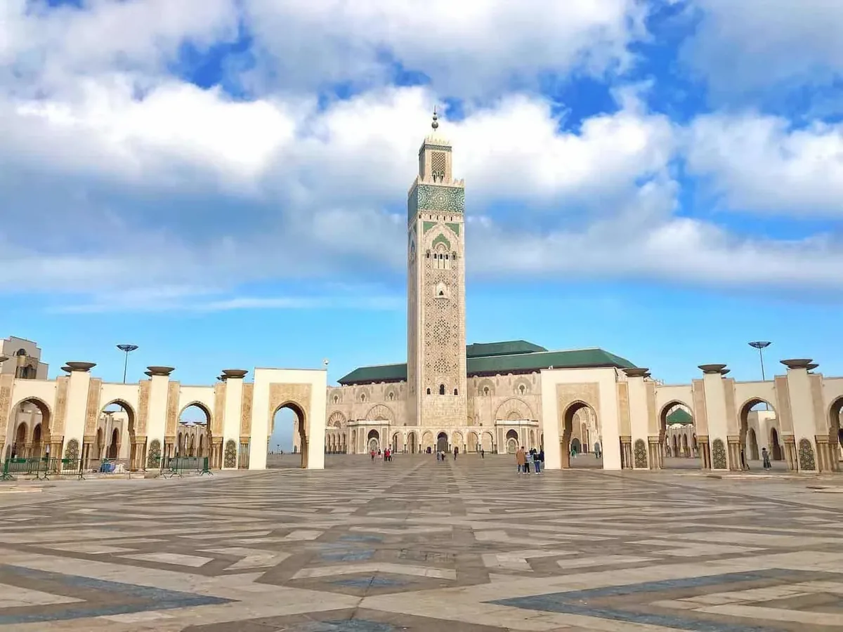 Hassan II Mosque in Morocco