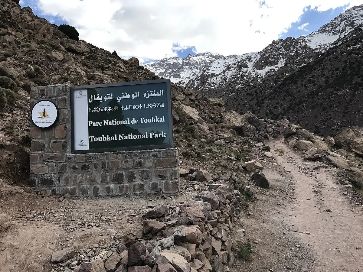 Toubkal National Park in Morocco