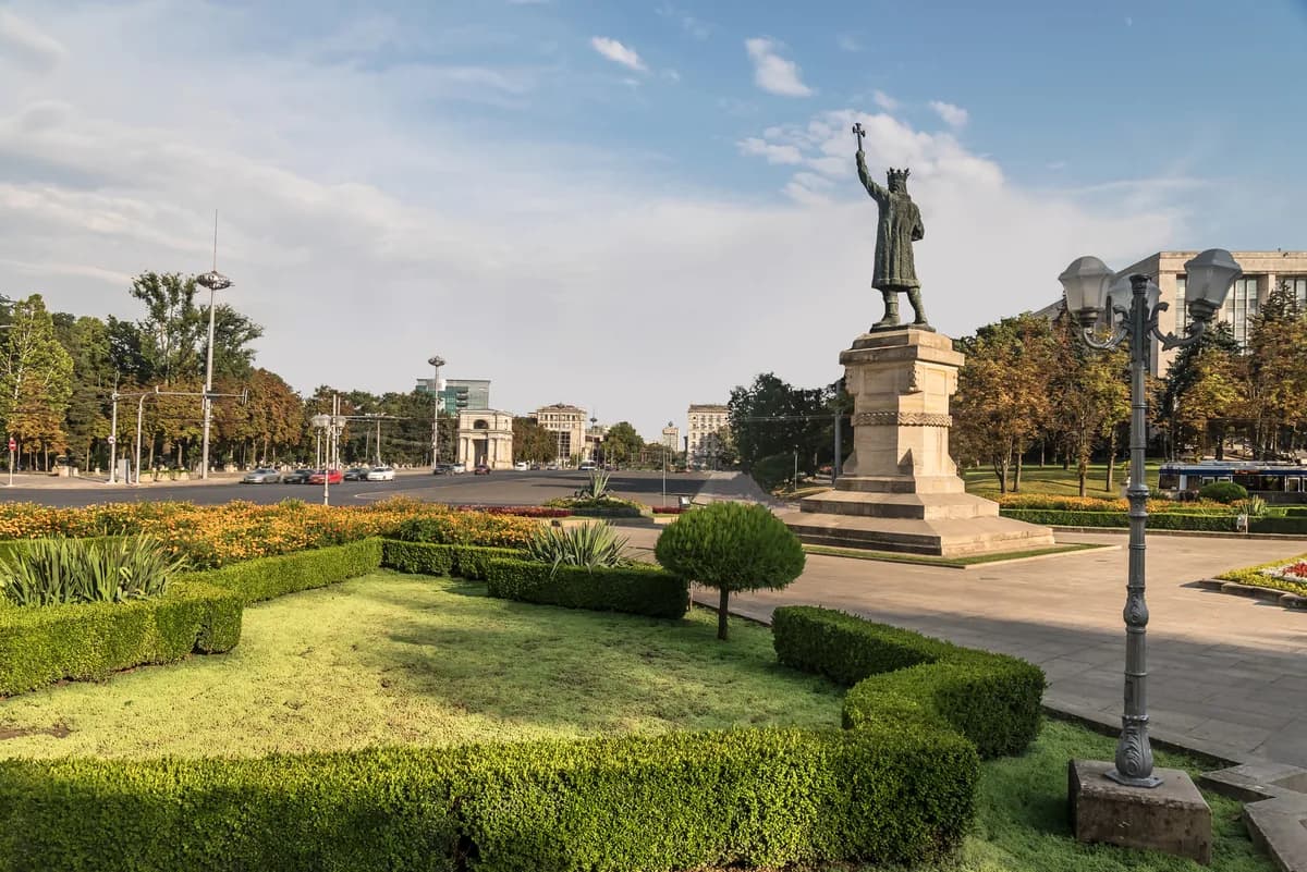 Stefan cel Mare Park in Moldova