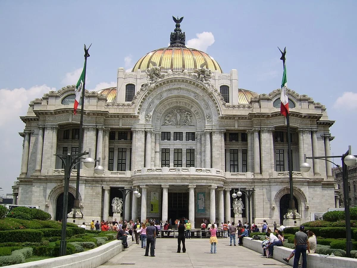 Palacio de Bellas Artes in Mexico