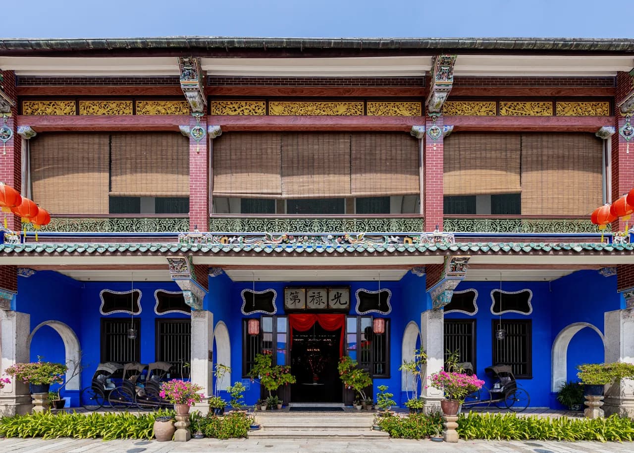 Cheong Fatt Tze Blue Mansion in Malaysia