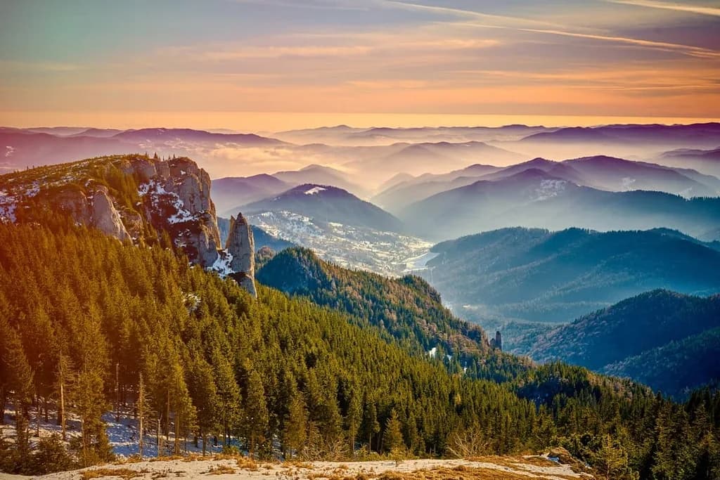 Ceahlău National Park in Romania