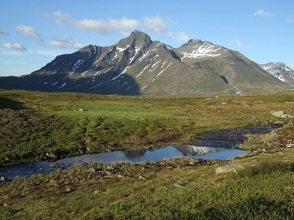 Sarek National Park in Sweden