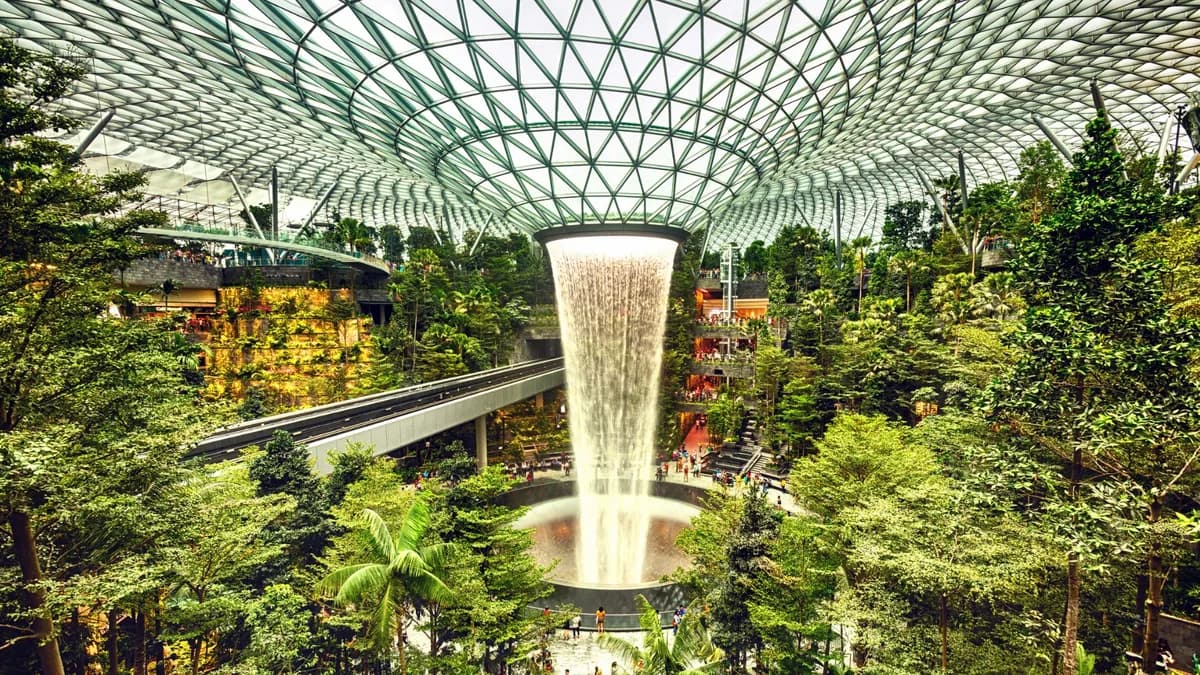 Jewel Changi Airport in Singapore