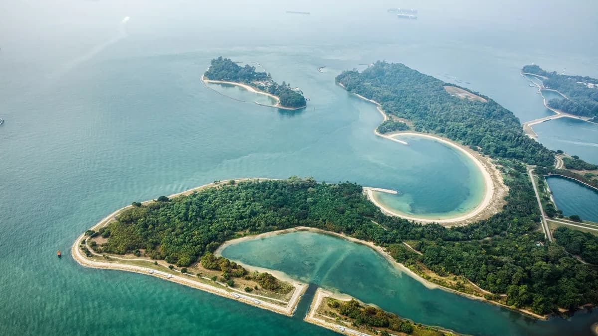Lazarus Island in Singapore