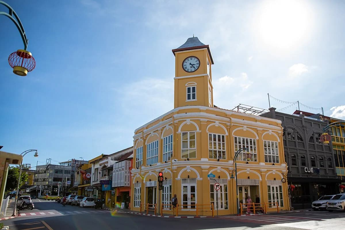 Old Phuket Town in Thailand