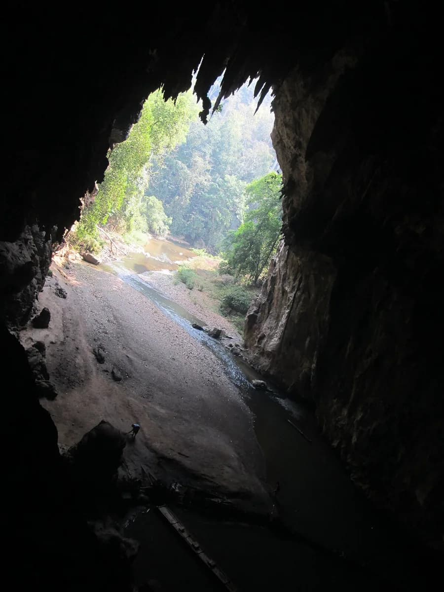 Tham Lod Cave in Thailand