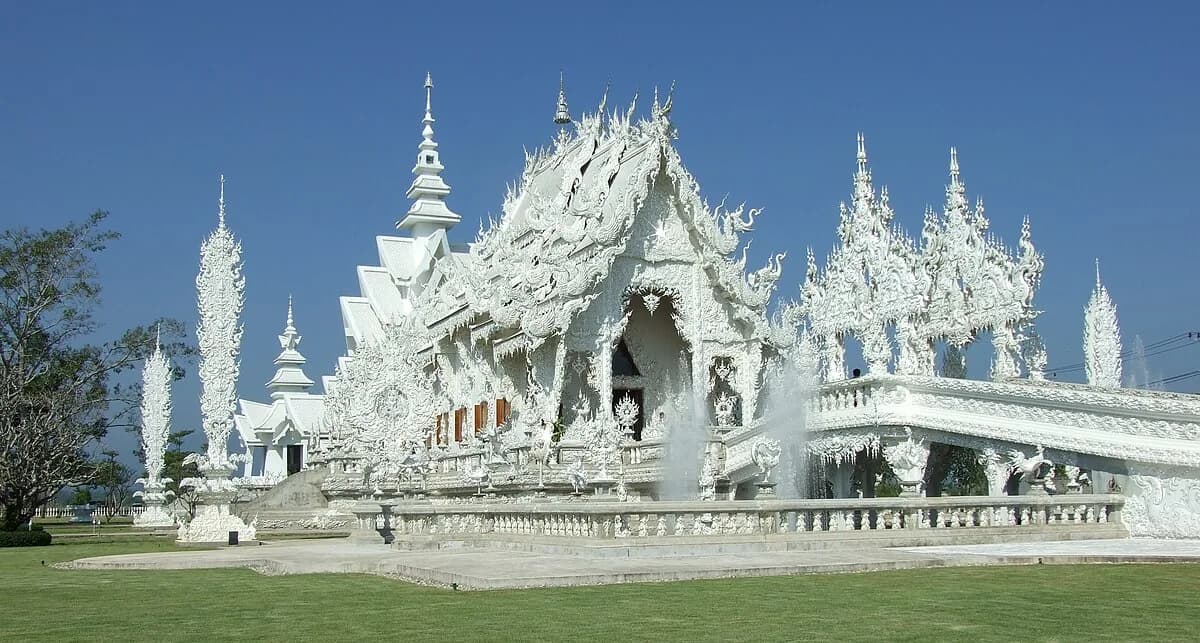 Wat Rong Khun in Thailand