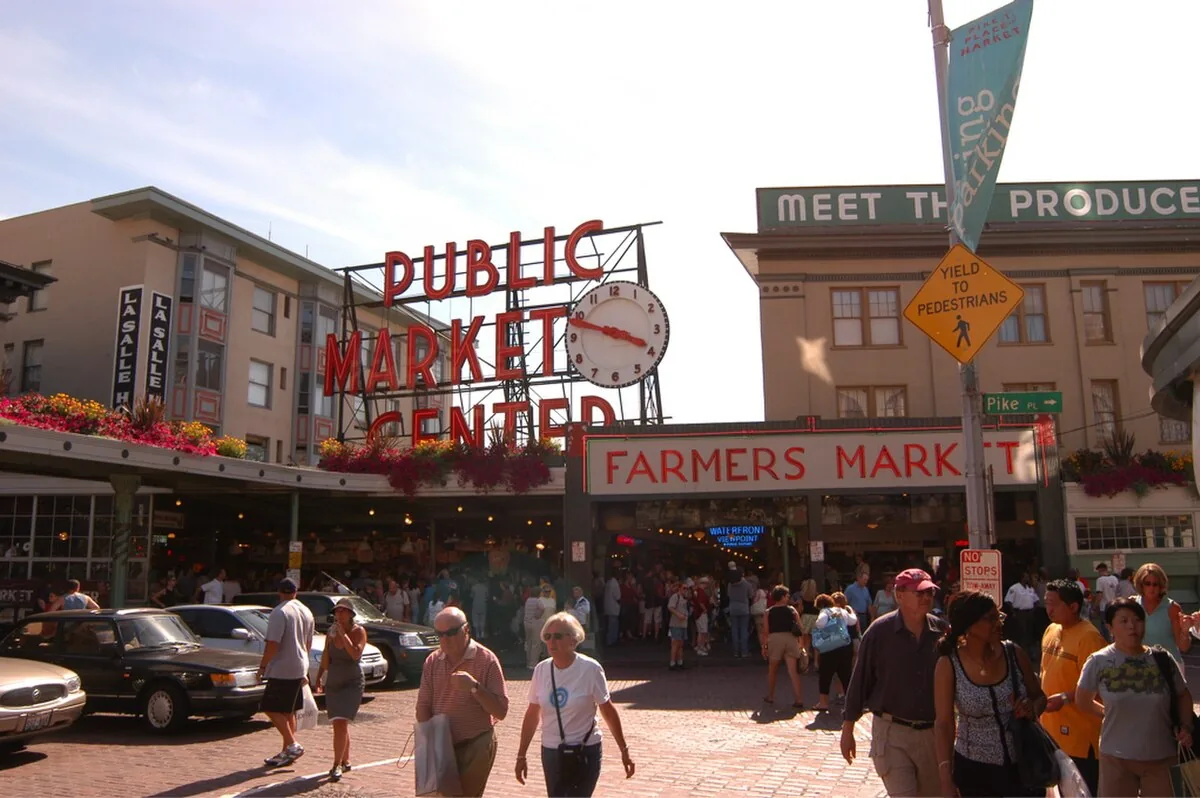 Pike Place Market in United States