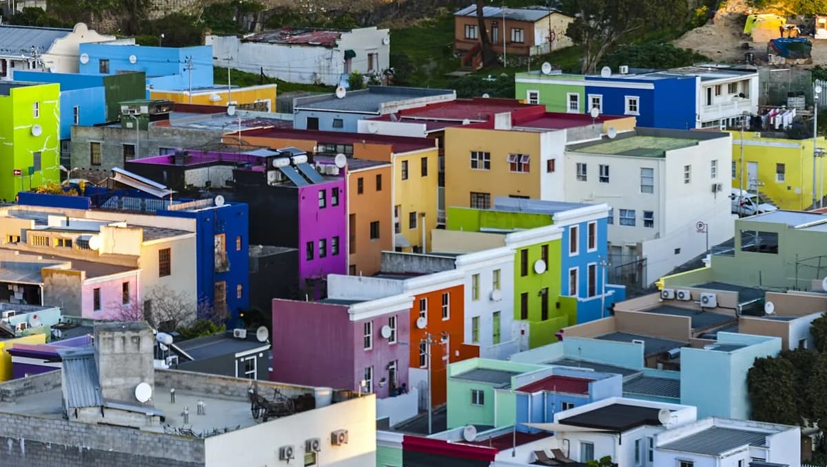Bo-Kaap in South Africa
