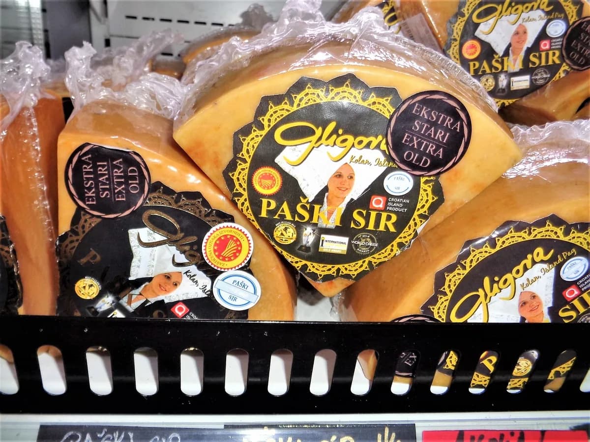 Paški Sir (Pag Cheese) — traditional Croatia dish