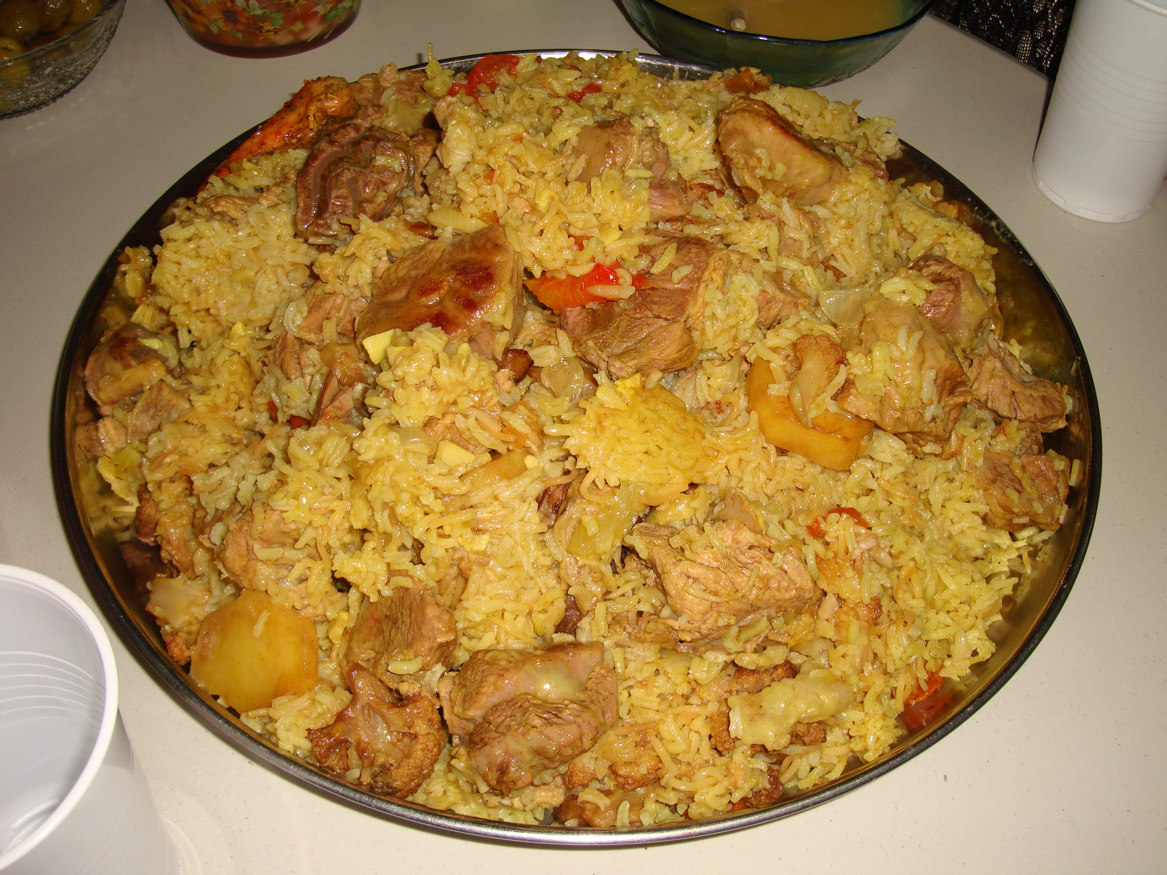 Maqluba — traditional Jordan dish
