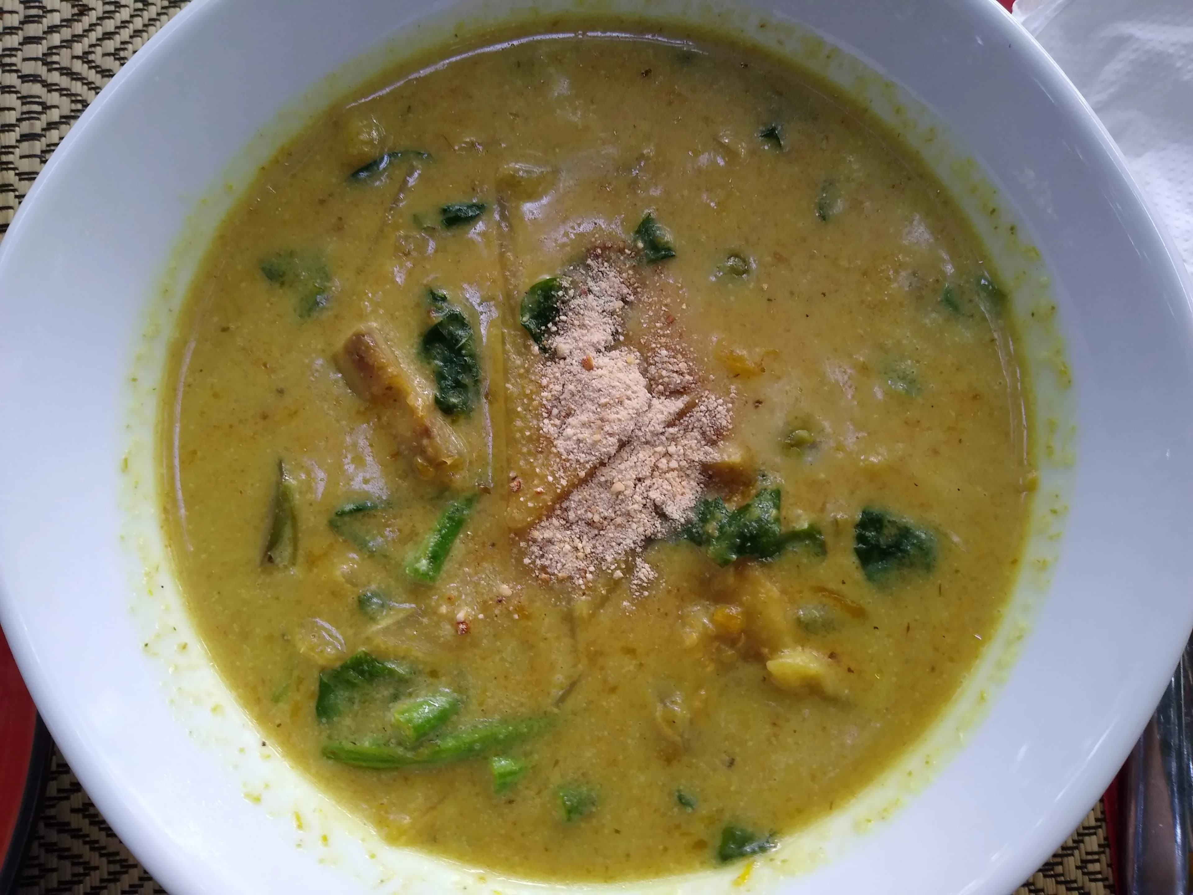 Samlor Korko — traditional Cambodia dish