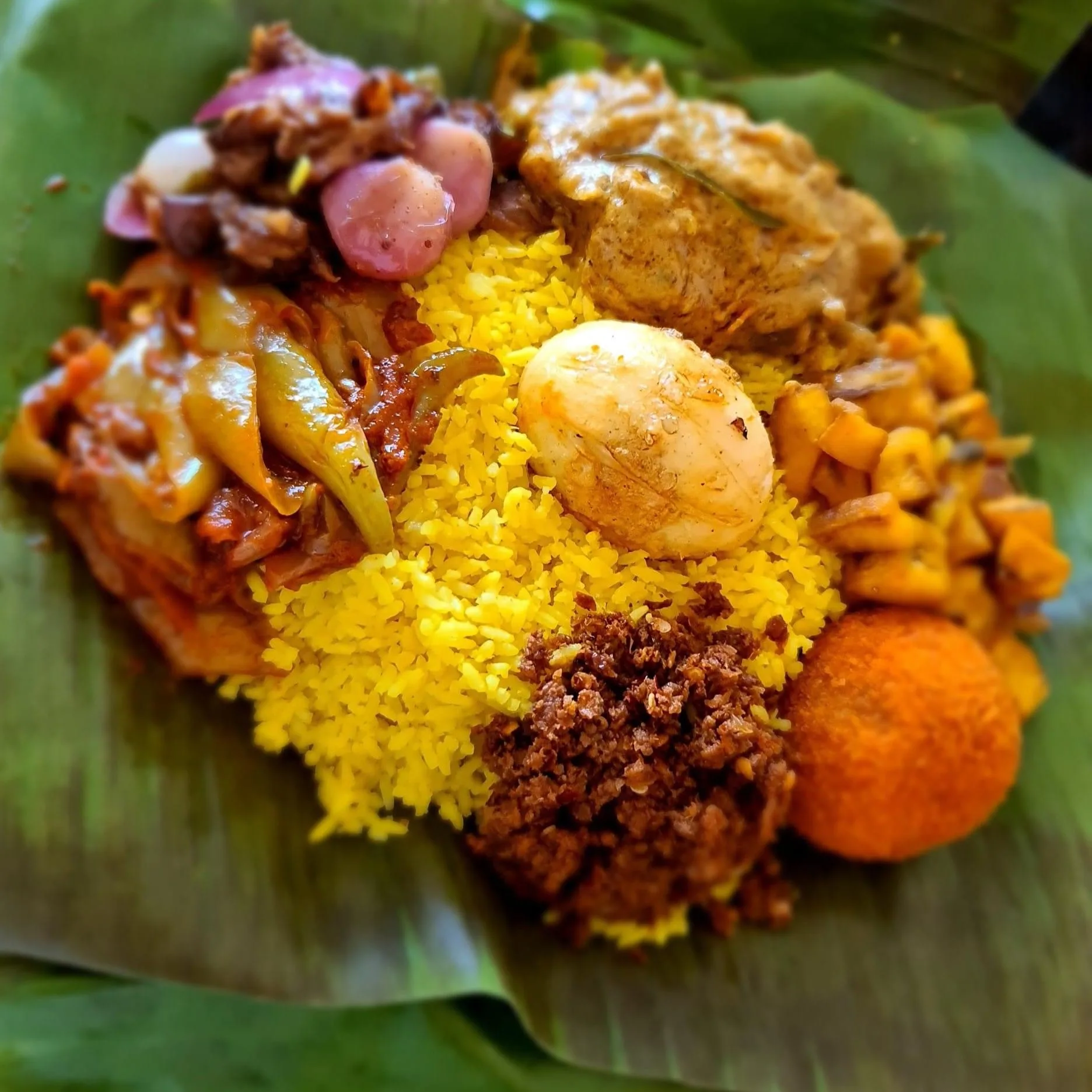 Lamprais — traditional Sri Lanka dish