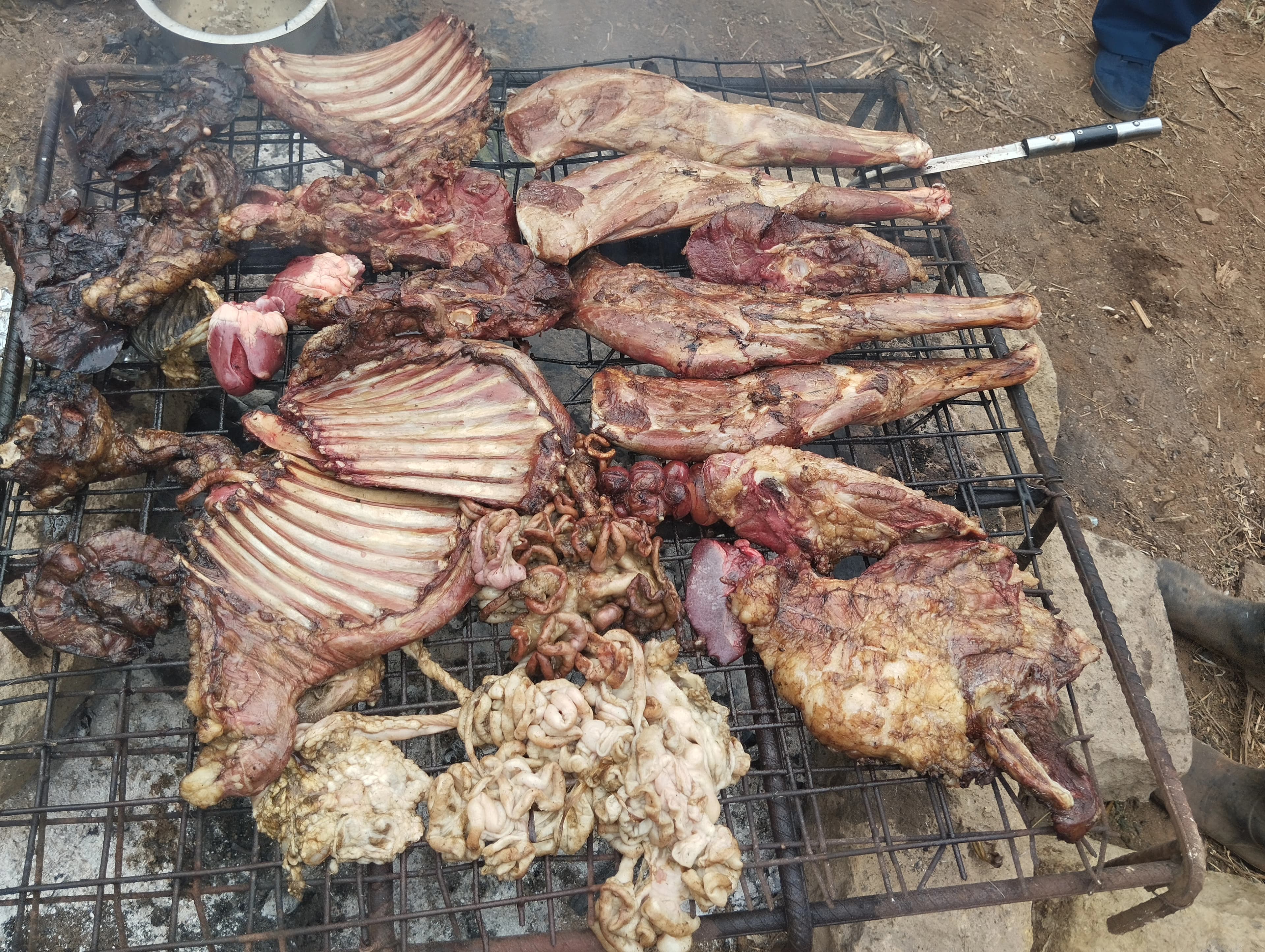 Nyama Choma — traditional Tanzania dish